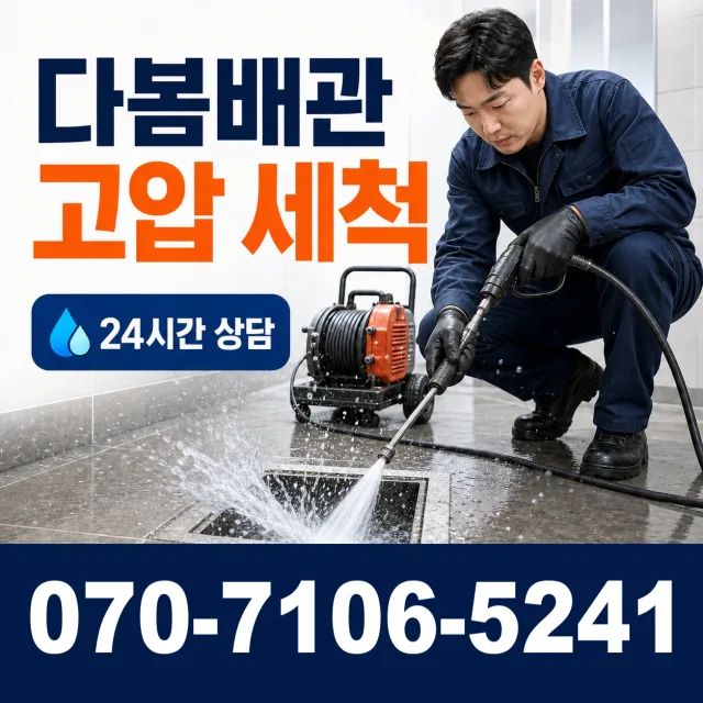 전남 해남군 북일면 배관청소 상담 이미지 4
